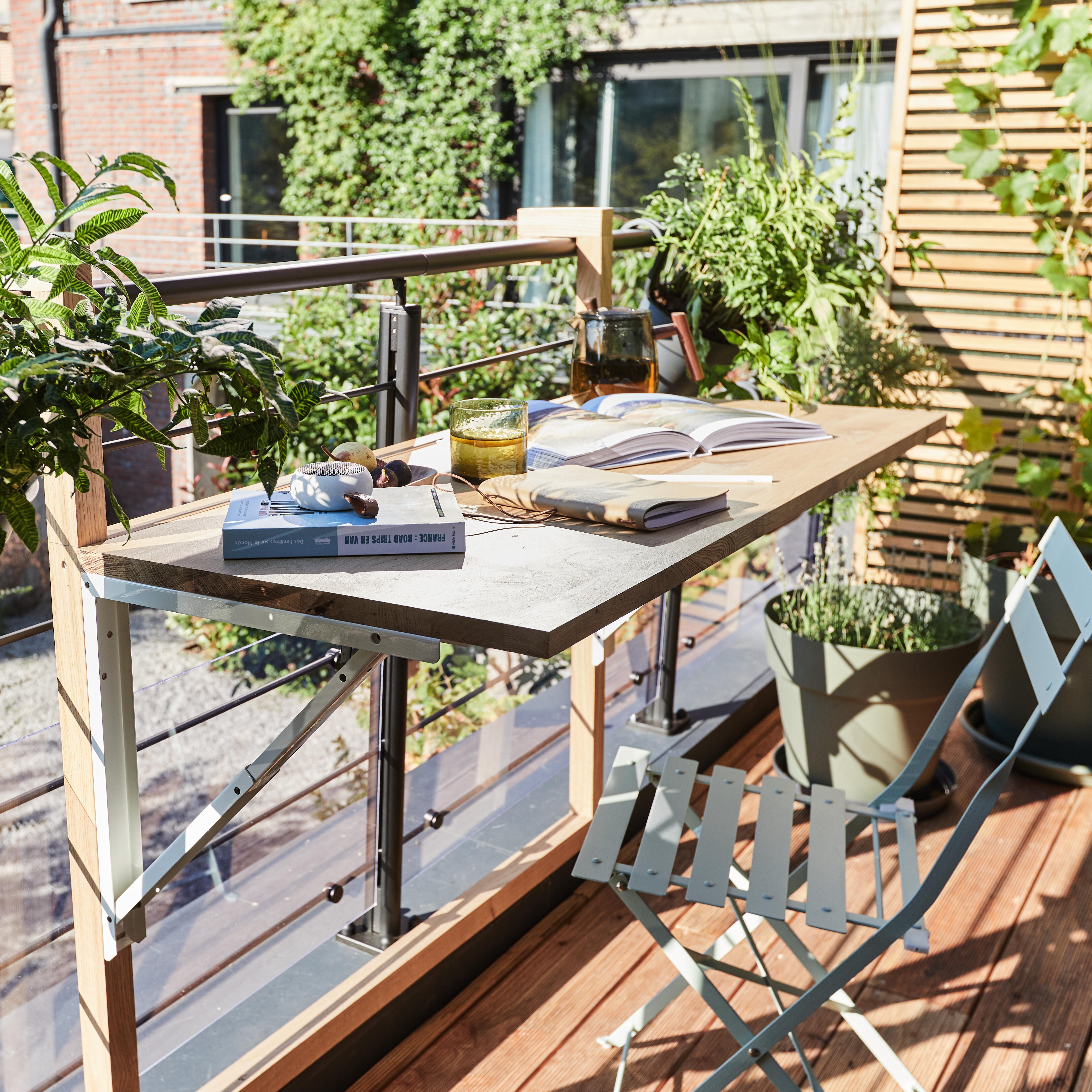 Cadeira de metal NATERIAL FLORA ANTRACITE - 11