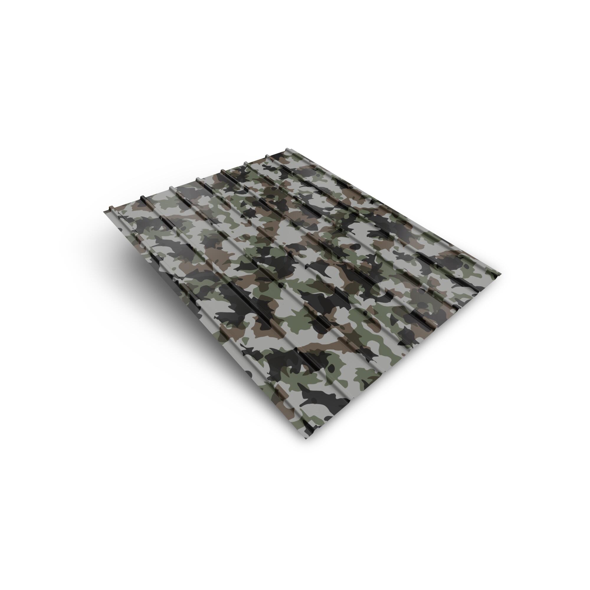 Plaque de couverture, nervuré multicouleur, l.90.6 x L.200 cm, H.12 mm, Ep.0.4 m - 2