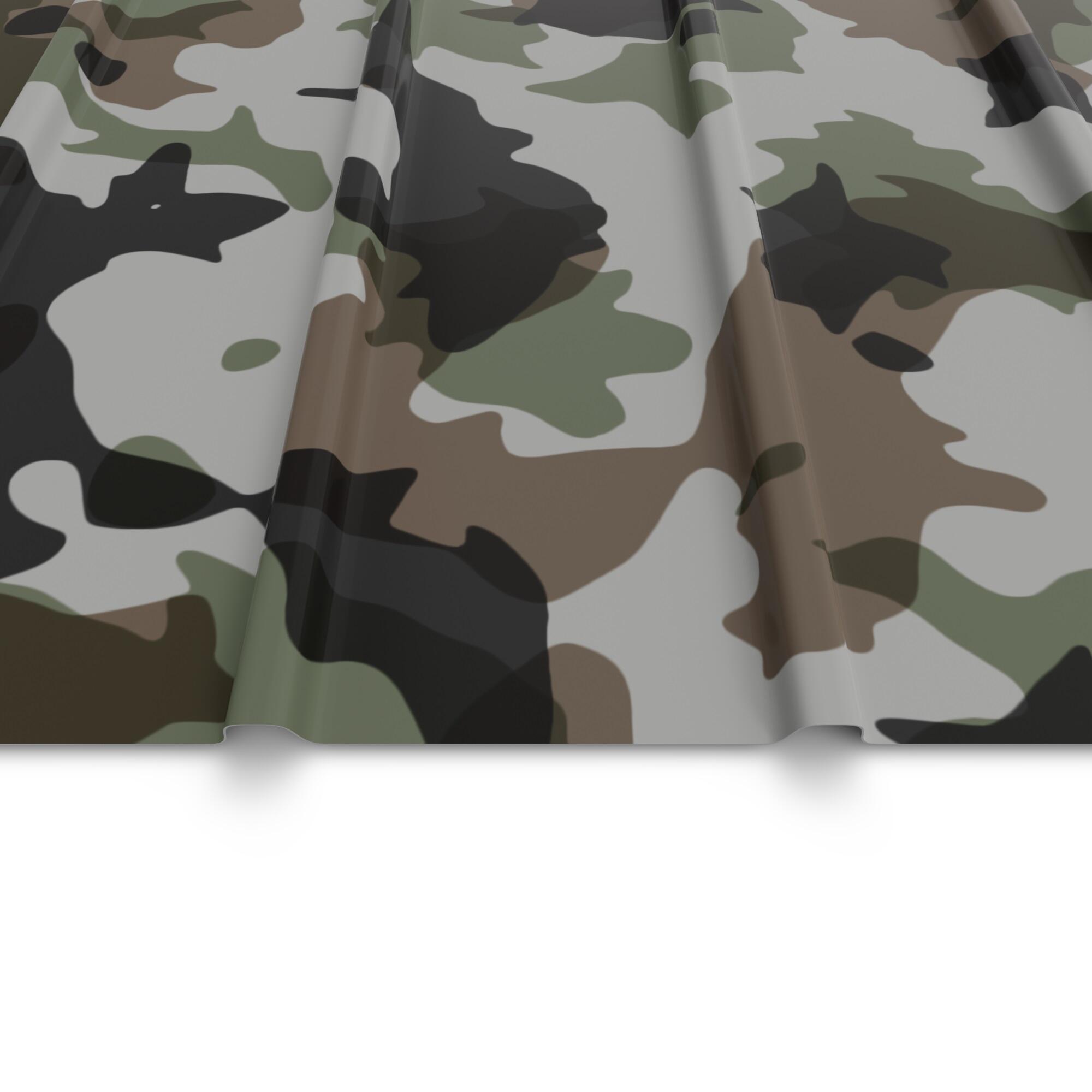 Plaque de couverture, nervuré multicouleur, l.90.6 x L.200 cm, H.12 mm, Ep.0.4 m - 4