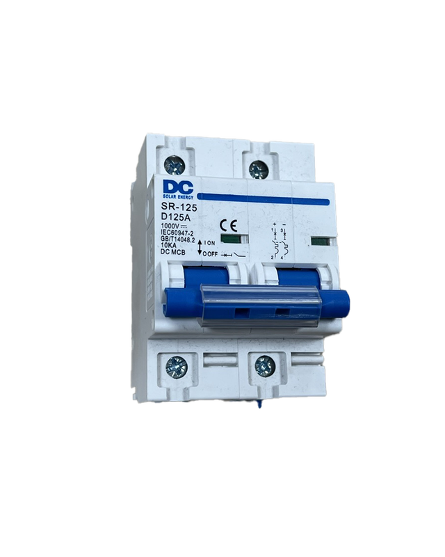 Interruptor Magnetotérmico  125A 2P 1000V DC