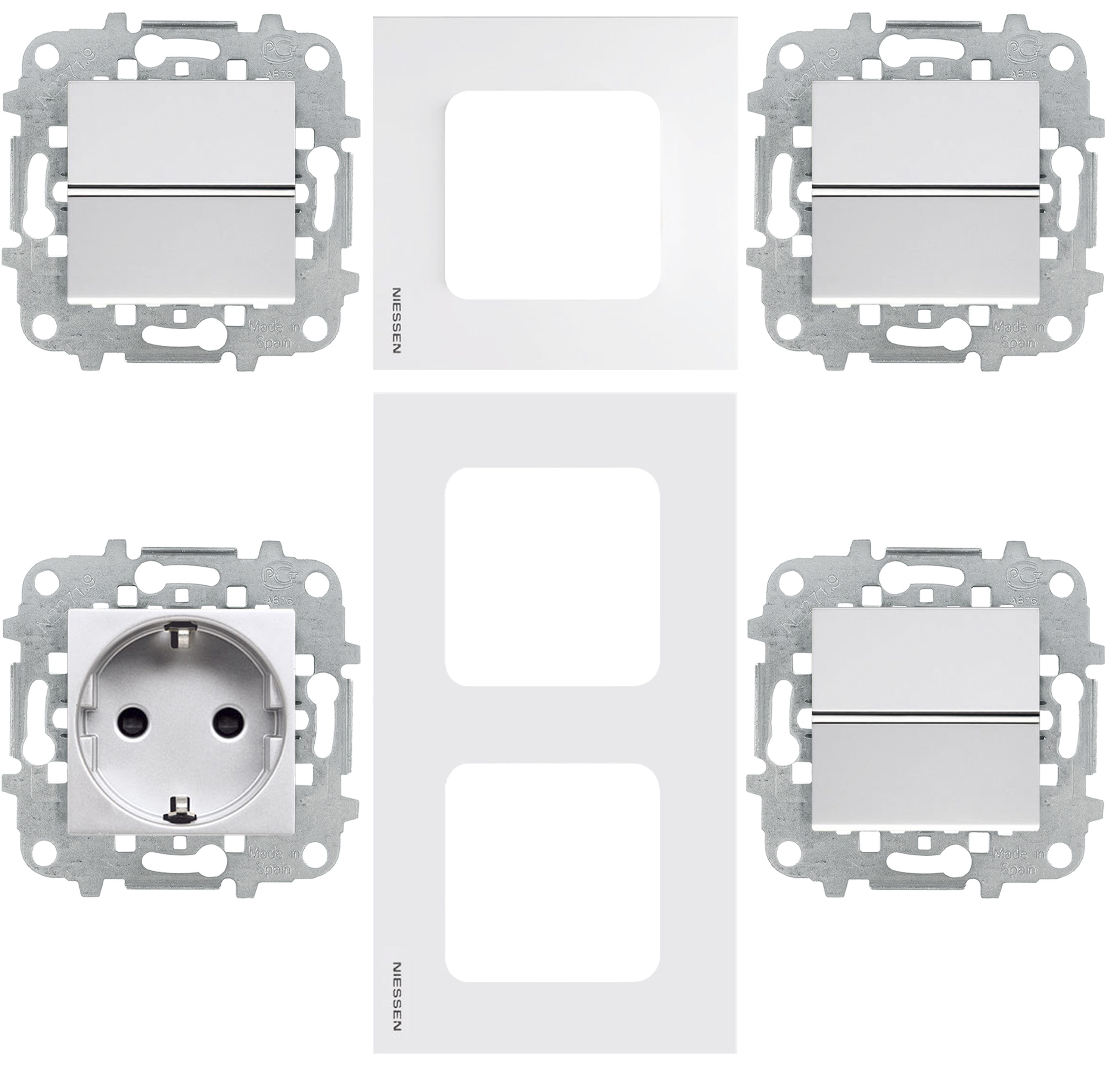 Pack Reforma Interruptores Y Enchufes Para Vivienda 2 Habitaciones pack-reforma-interruptores-y-enchufes-para-vivienda-2-habitaciones