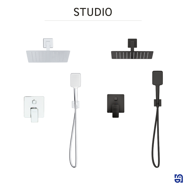 System podtynkowy Studio Black Sensea