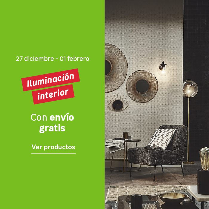 Envío gratis en iluminación interior Leroy Merlin