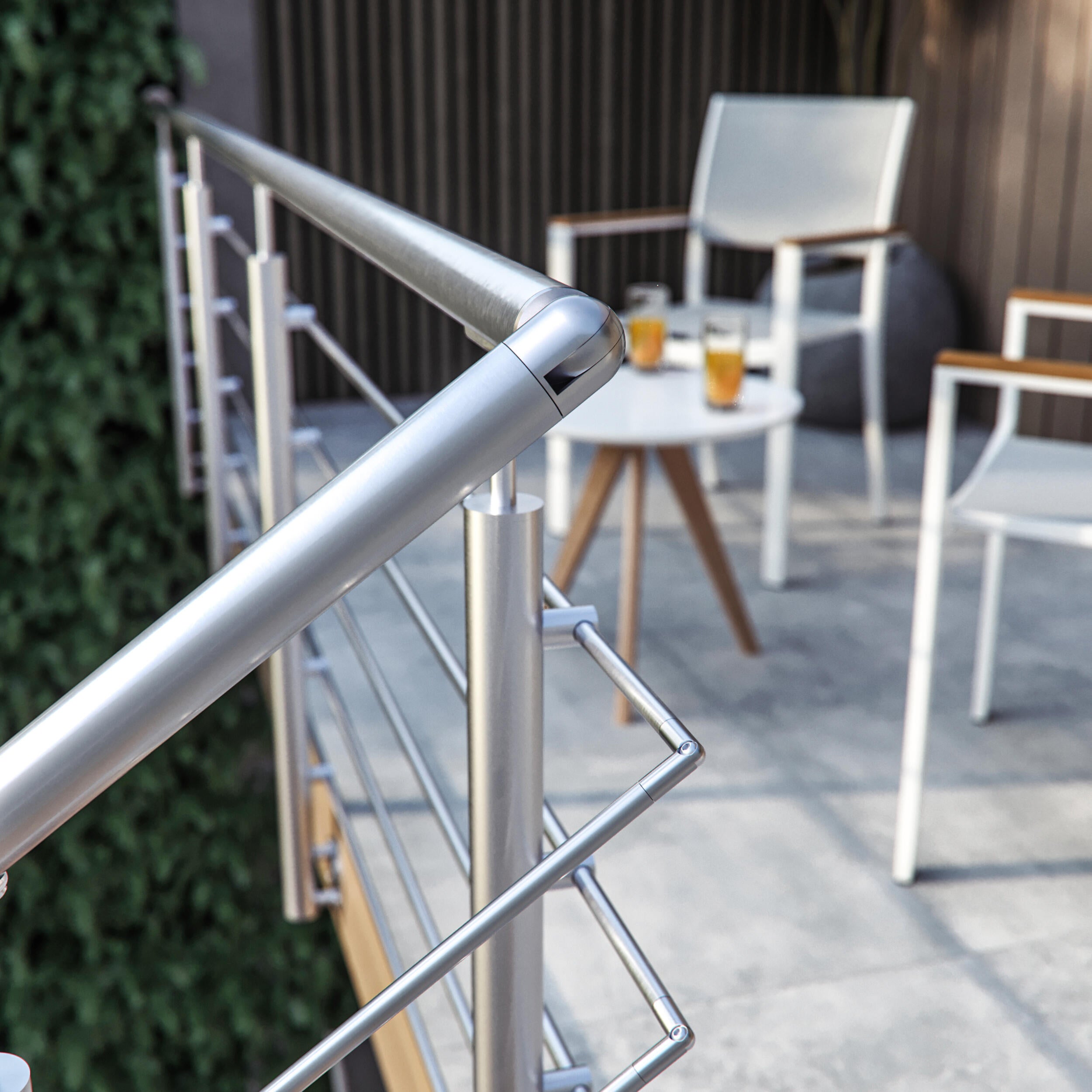 Unione Corrimano ARTENS in inox L 8.3 x H 1.2 cm - 3