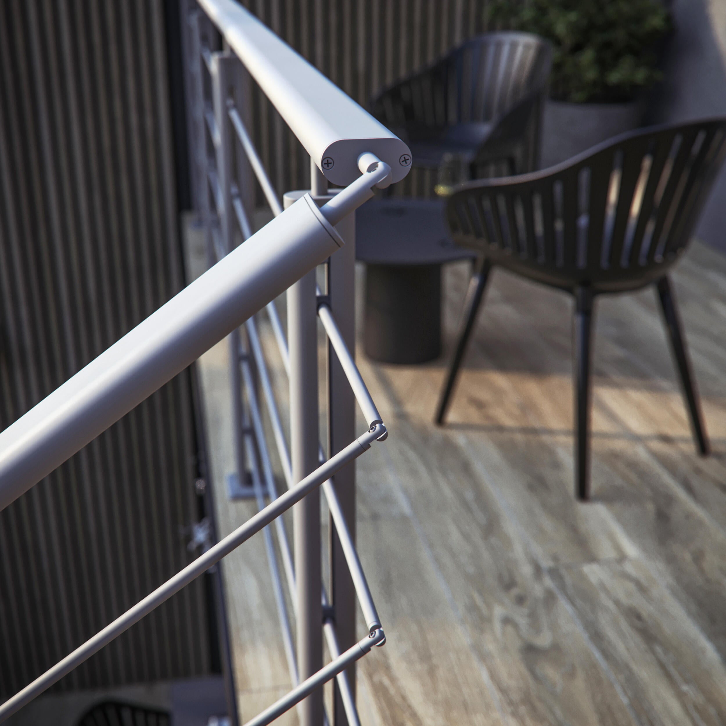 Profilé de garde-corps en aluminium pour l'extérieur sur mesure| Usine