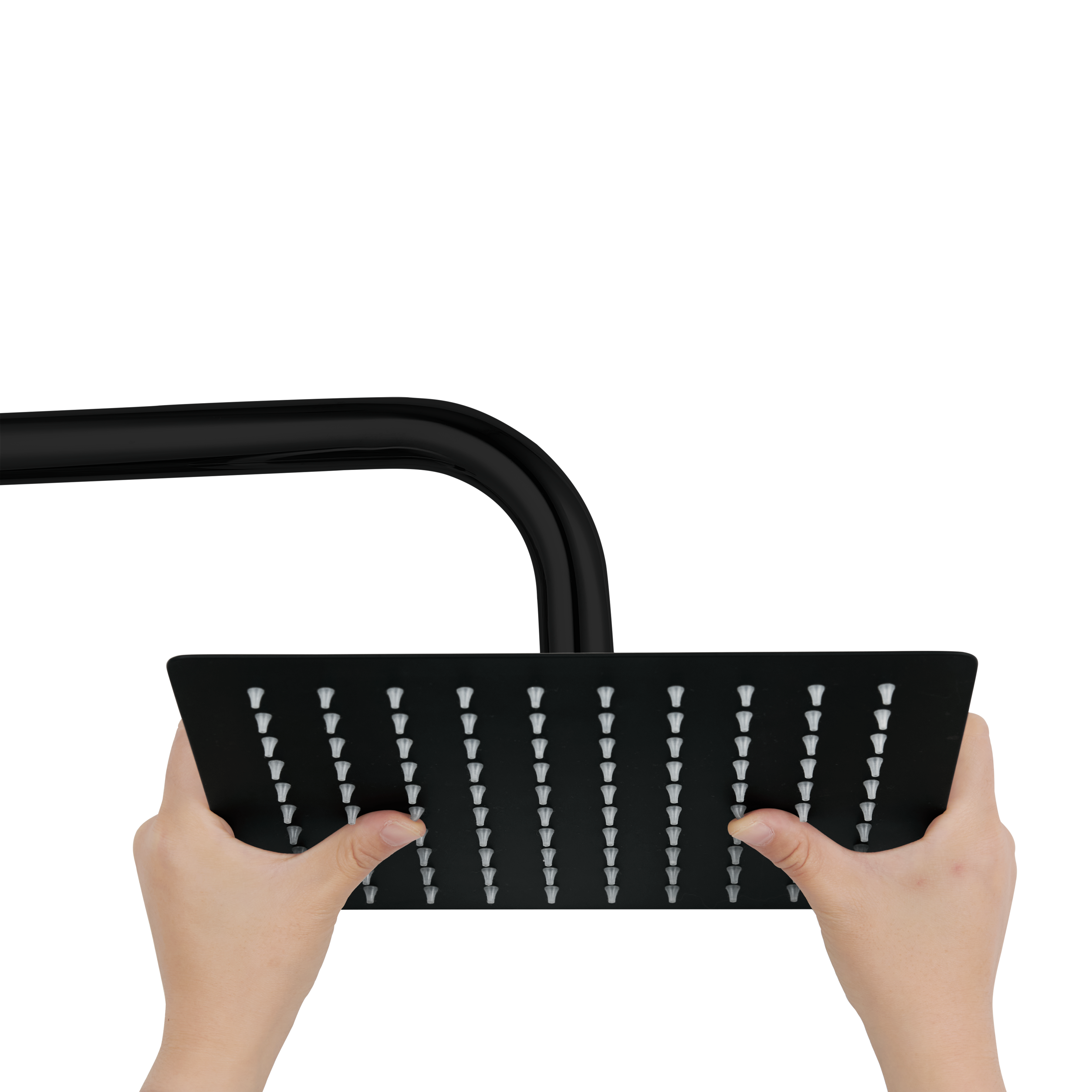 Deszczownica Studio  25x25 kwadrat czarna Sensea - 7