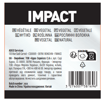 Esponja IMPACT TRABALHOS DIFÍCEIS - 2