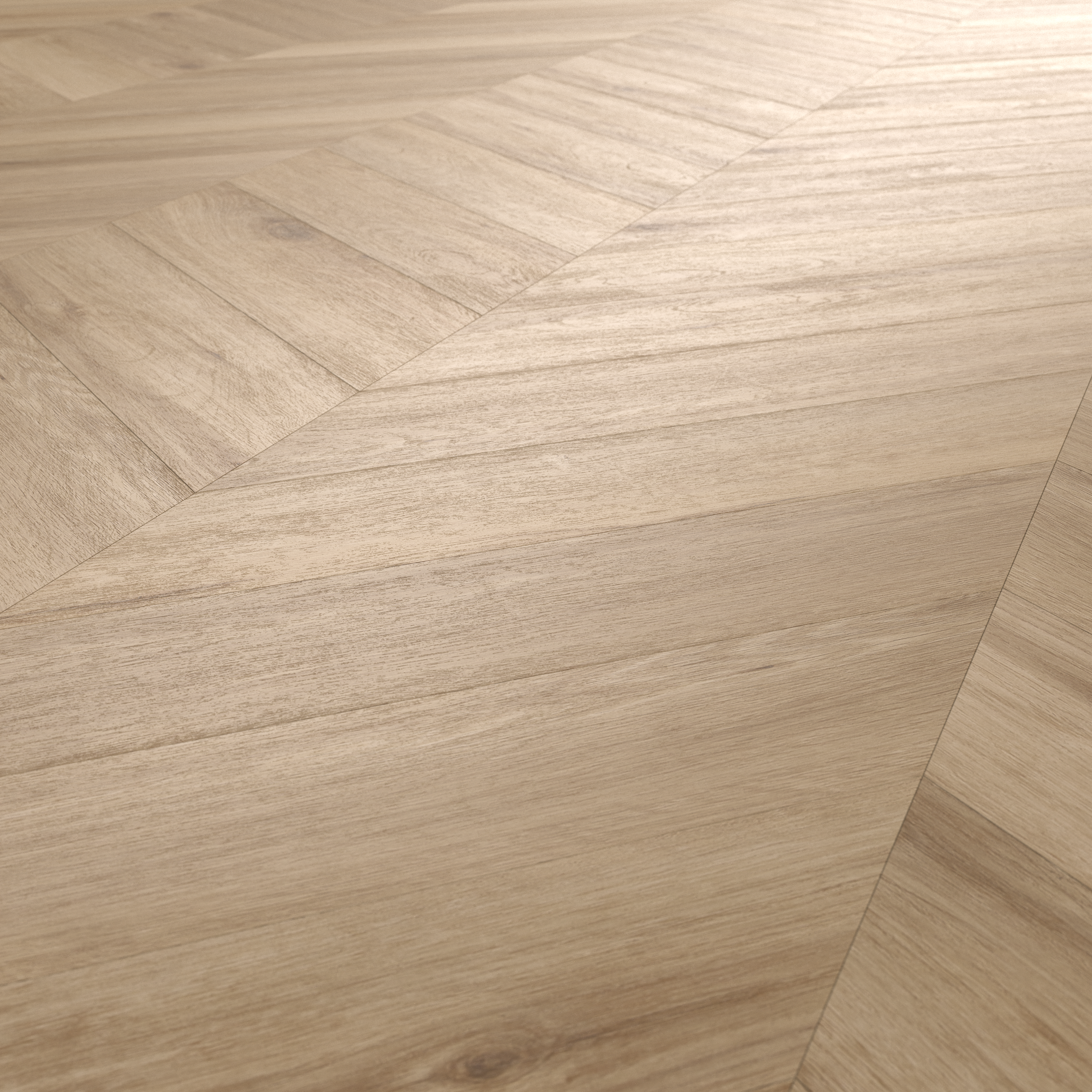 Panele winylowe SPC jodełka Floornity Forte Dąb Stanwick naturalne drewno - 7