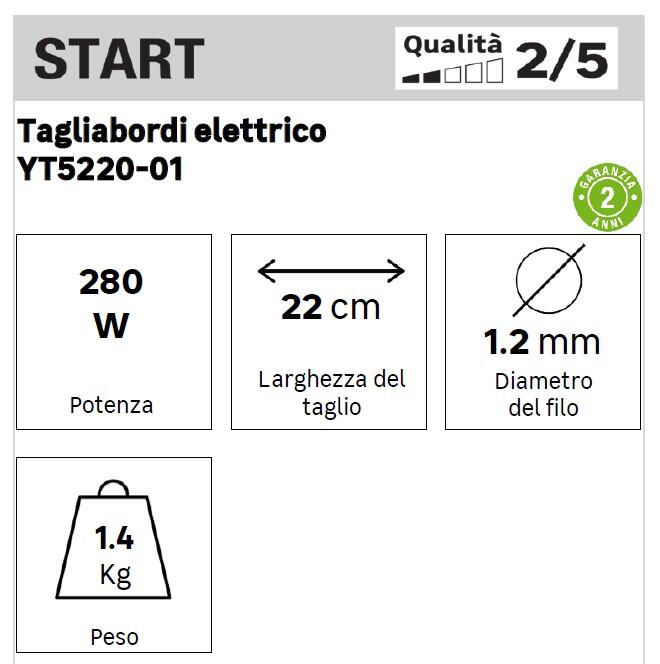 Aparador elétrico 280 W T5220-01 - 6