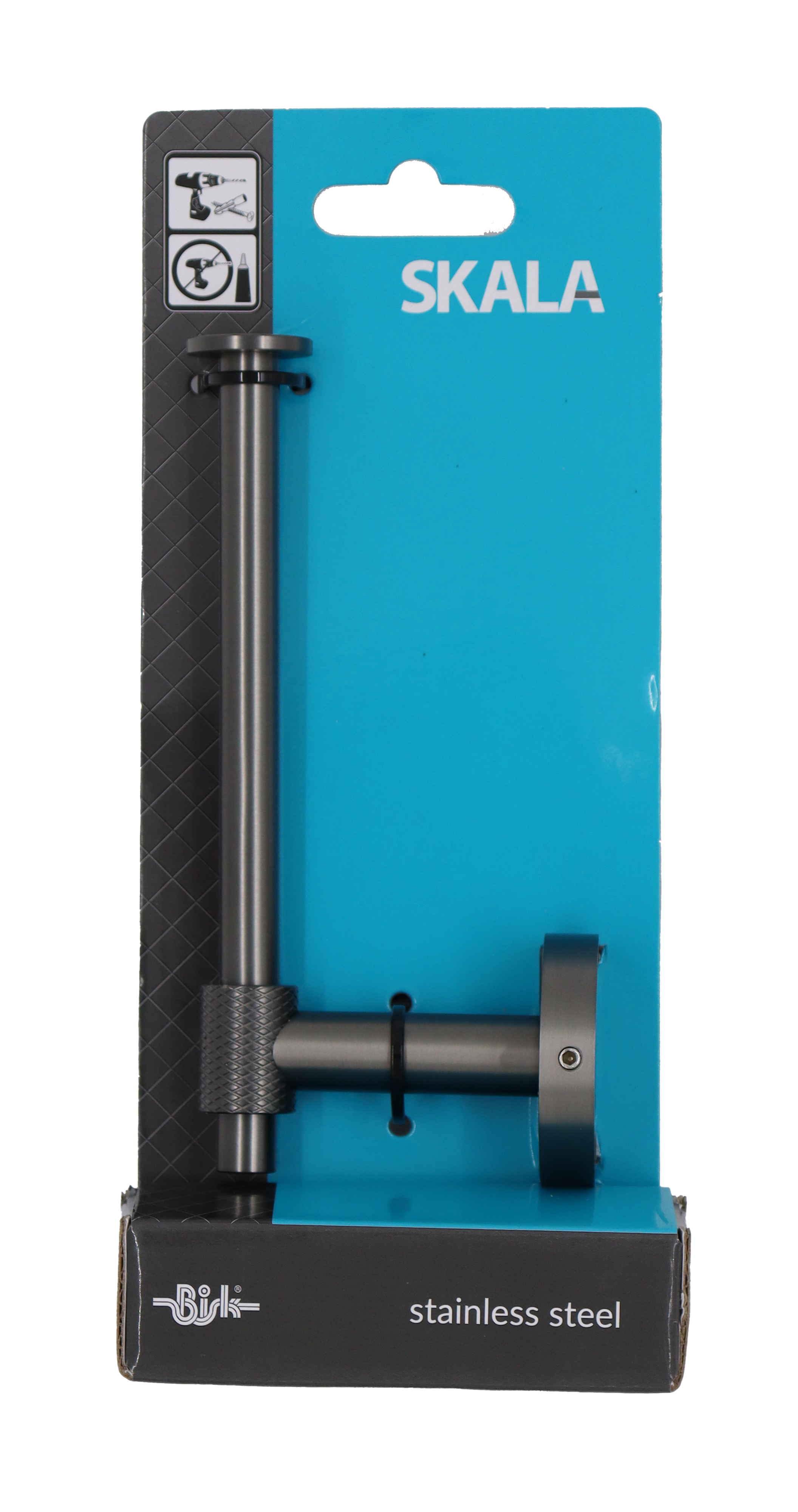 Uchwyt ścienny na papier toaletowy Skala Bisk - 5