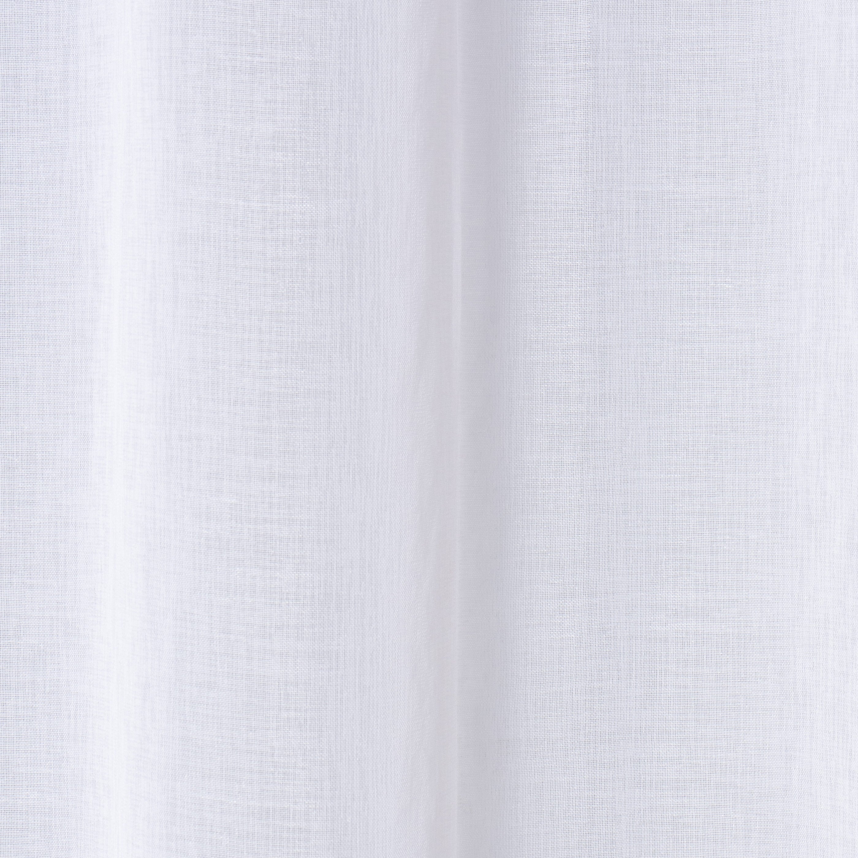 Firana na taśmie Mary 140 x 280 cm biała - 5