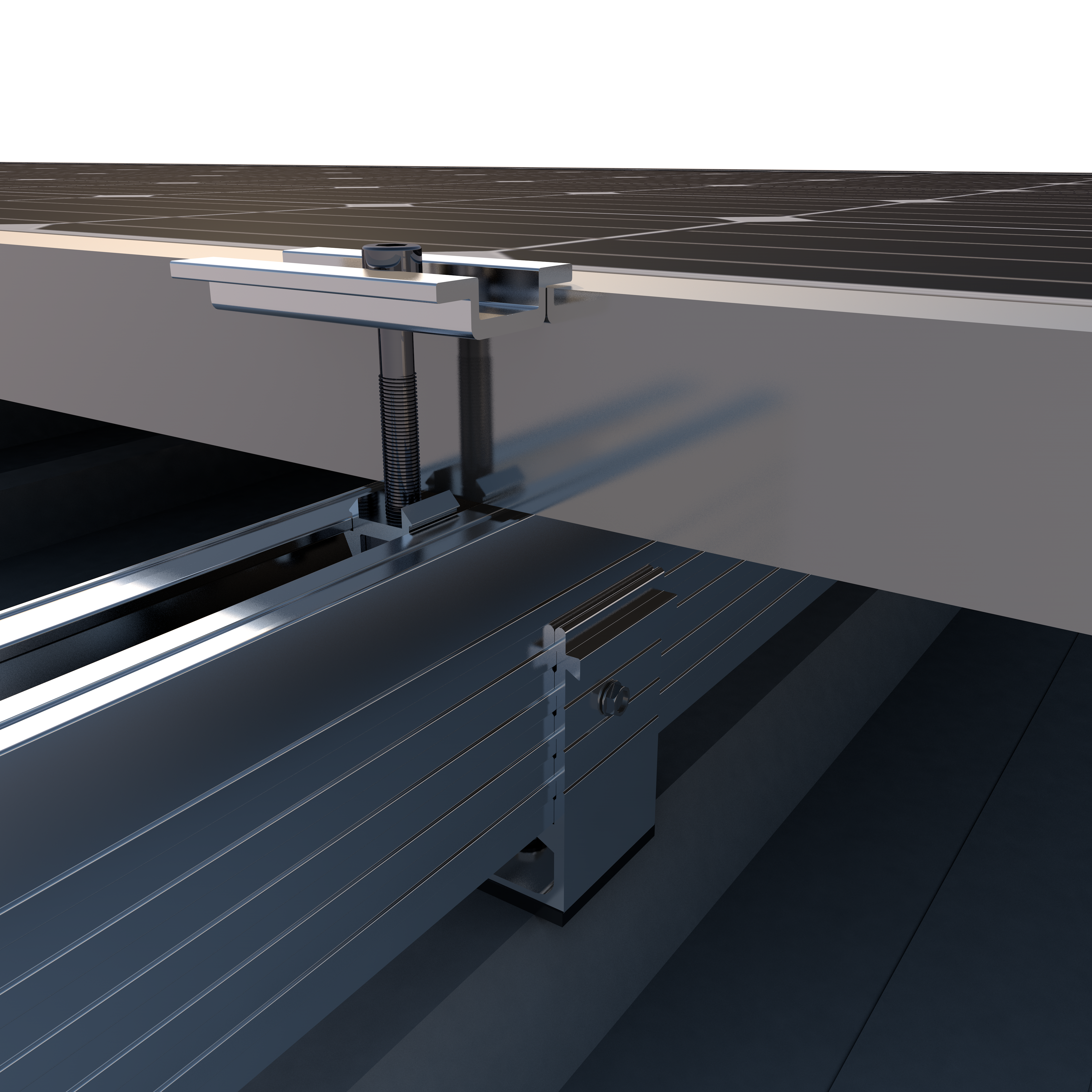 Fixador central para fixar paines SUNFER S11 - 4