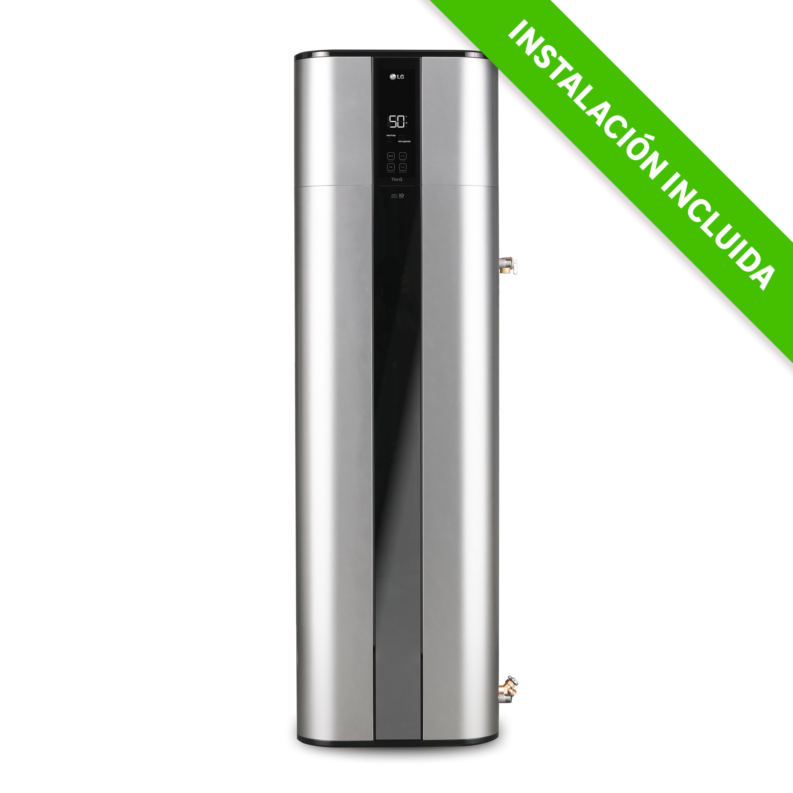 Aerotermo LG WH27SF5 suelo 270L instalación incluída Leroy Merlin