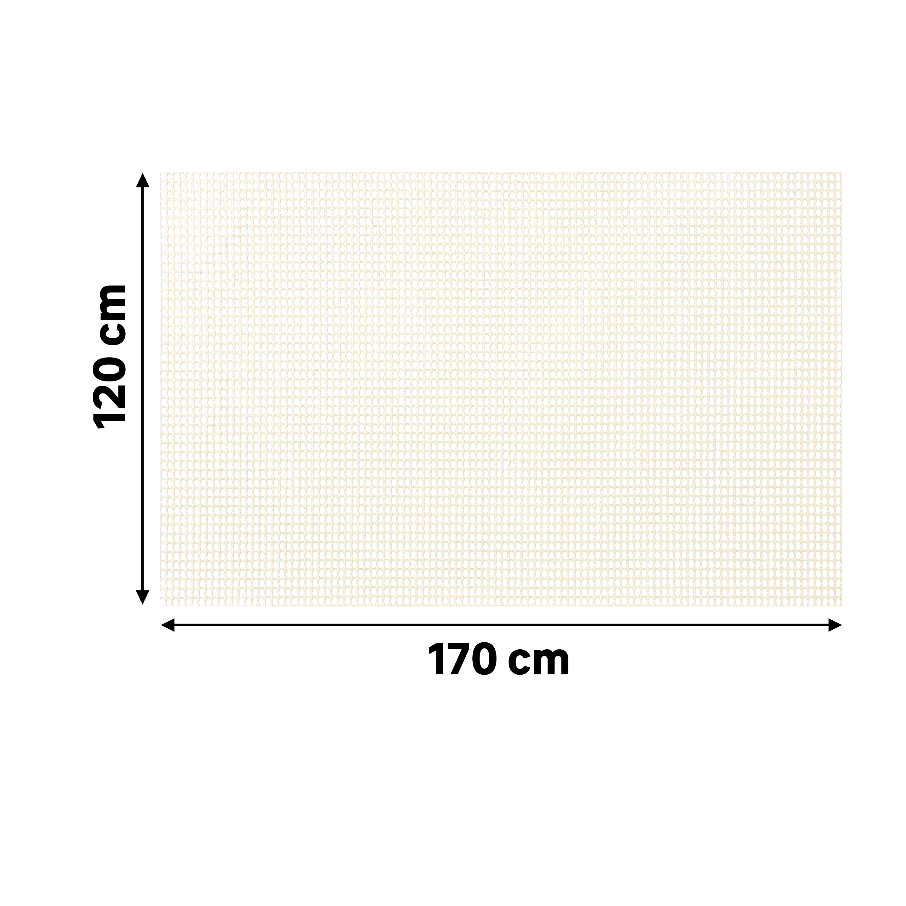 Tapete antiderrapante 120x170cm branco Inspire - 5