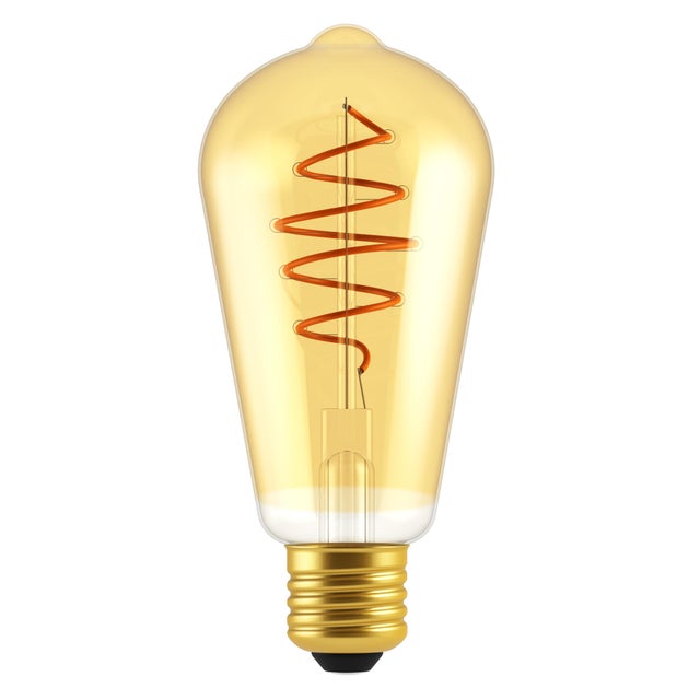 Ampoule led décorative, Edison E27, 400lm, blanc très chaud, dimmable, NORDLUX