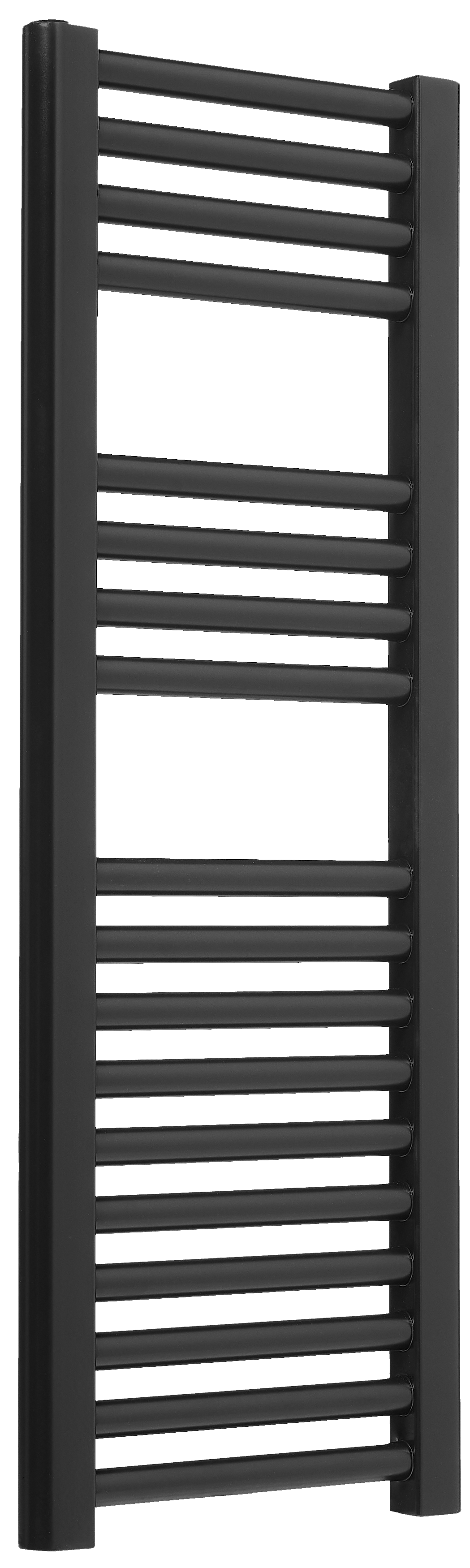 Grzejnik LUNA 82.7x30 cm Czarny D 293W Roz 27cm 10 Bar LUXRAD