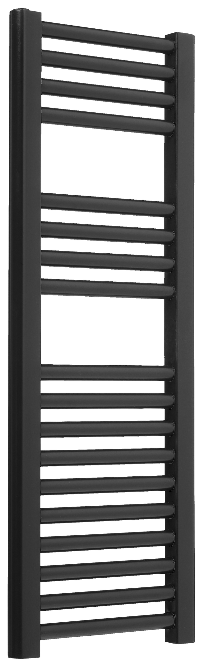 Grzejnik LUNA 82.7x30 cm Czarny D 293W Roz 27cm 10 Bar LUXRAD