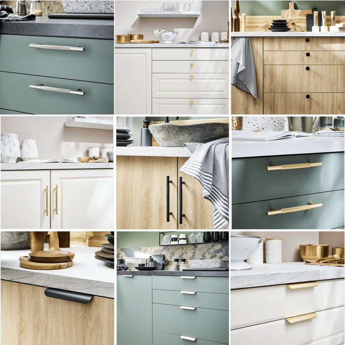 personalización de tiradores de cocina