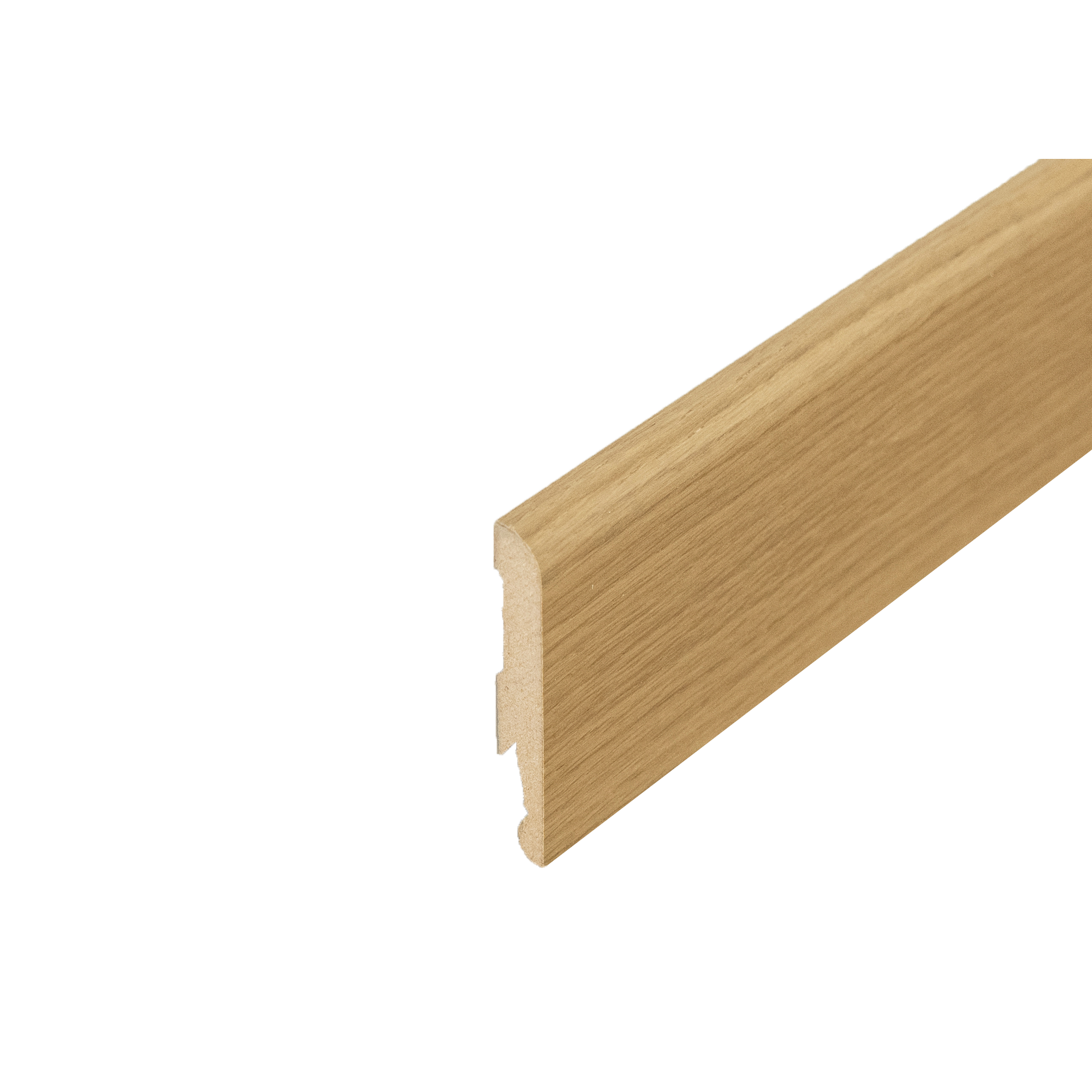 Plinthe mdf, plaquée chêne clair, H. 7.8, Ep.14 mm ARTENS - 4