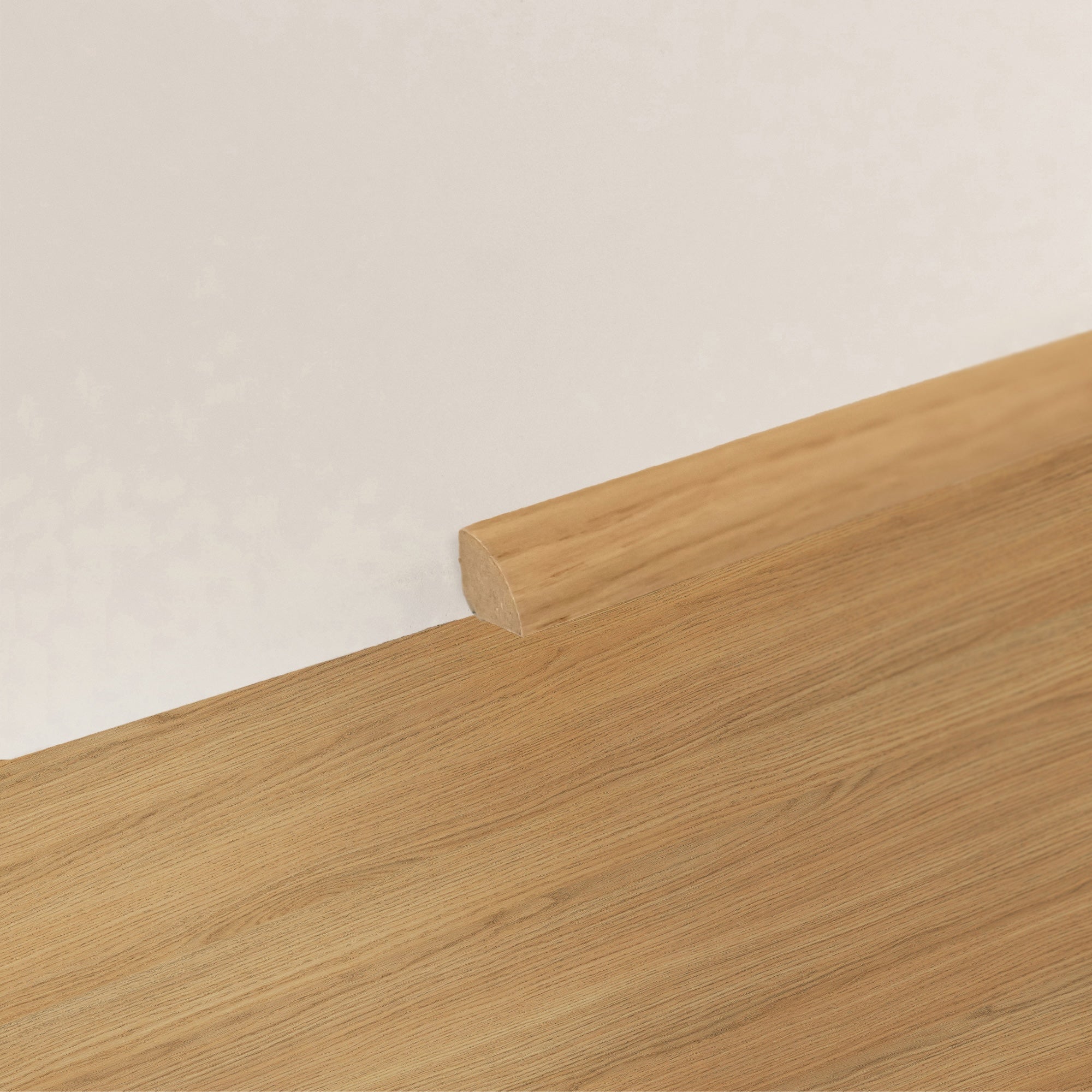 Quart-de-rond mdf, plaqué chêne blond, H. 1.4 x L. 2.4 m, Ep.14 mm ARTENS - 2