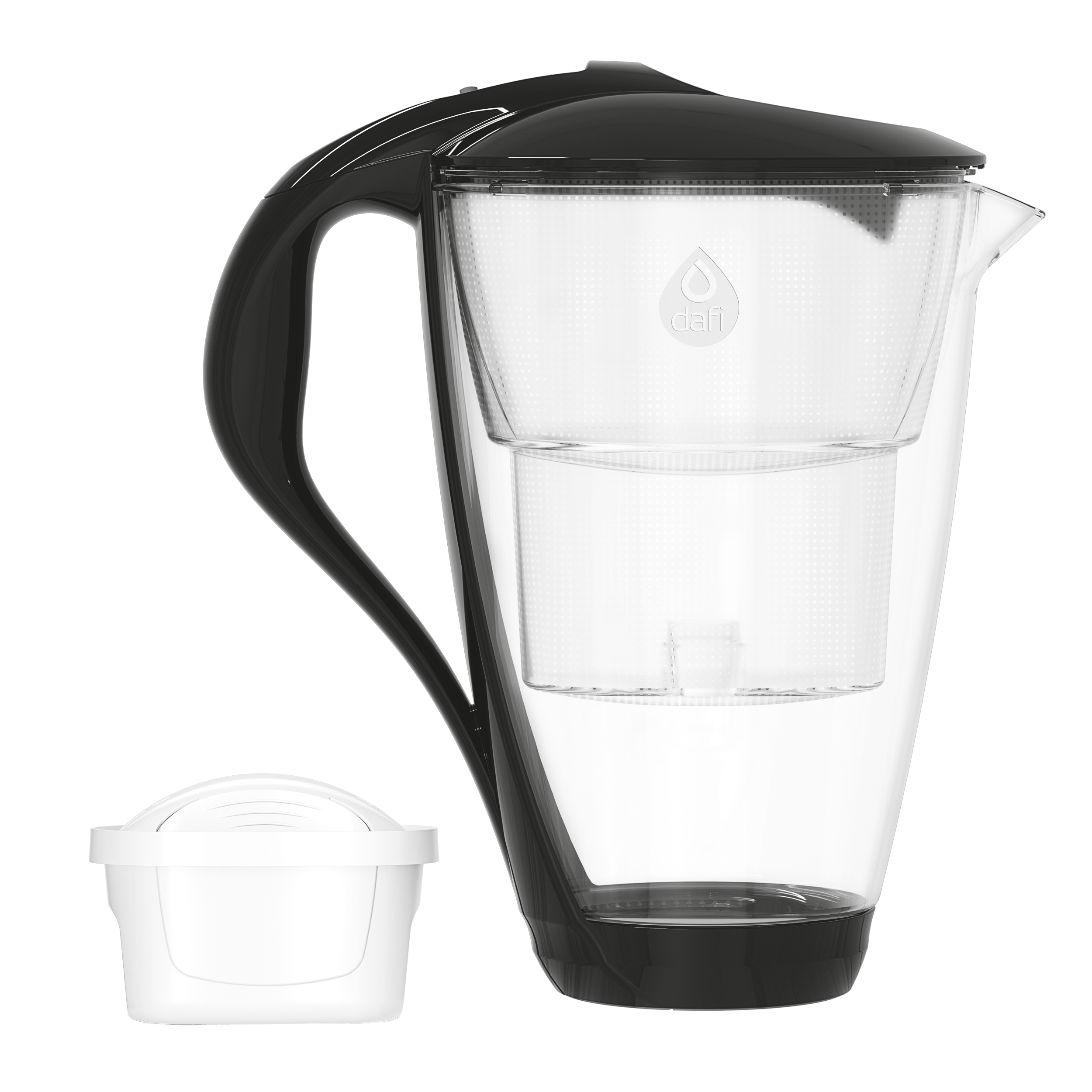Dzbanek filtrujący wodę Crystal 2 l/1 l Dafi