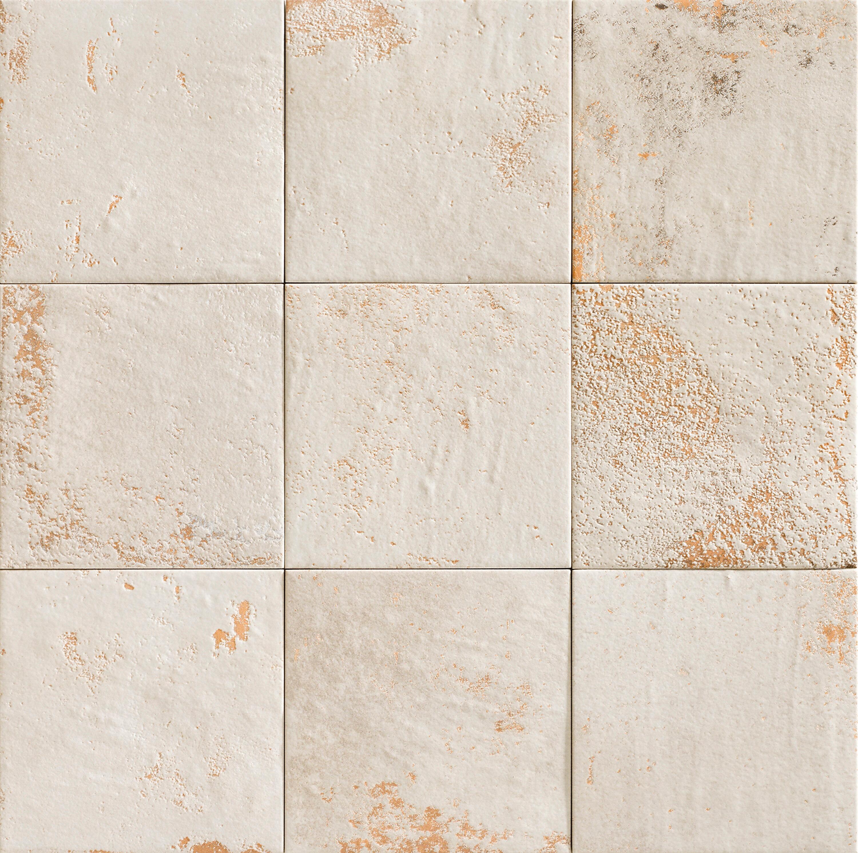Suelo porcelánico meraki efecto piedra blanco 20x20 cm c1