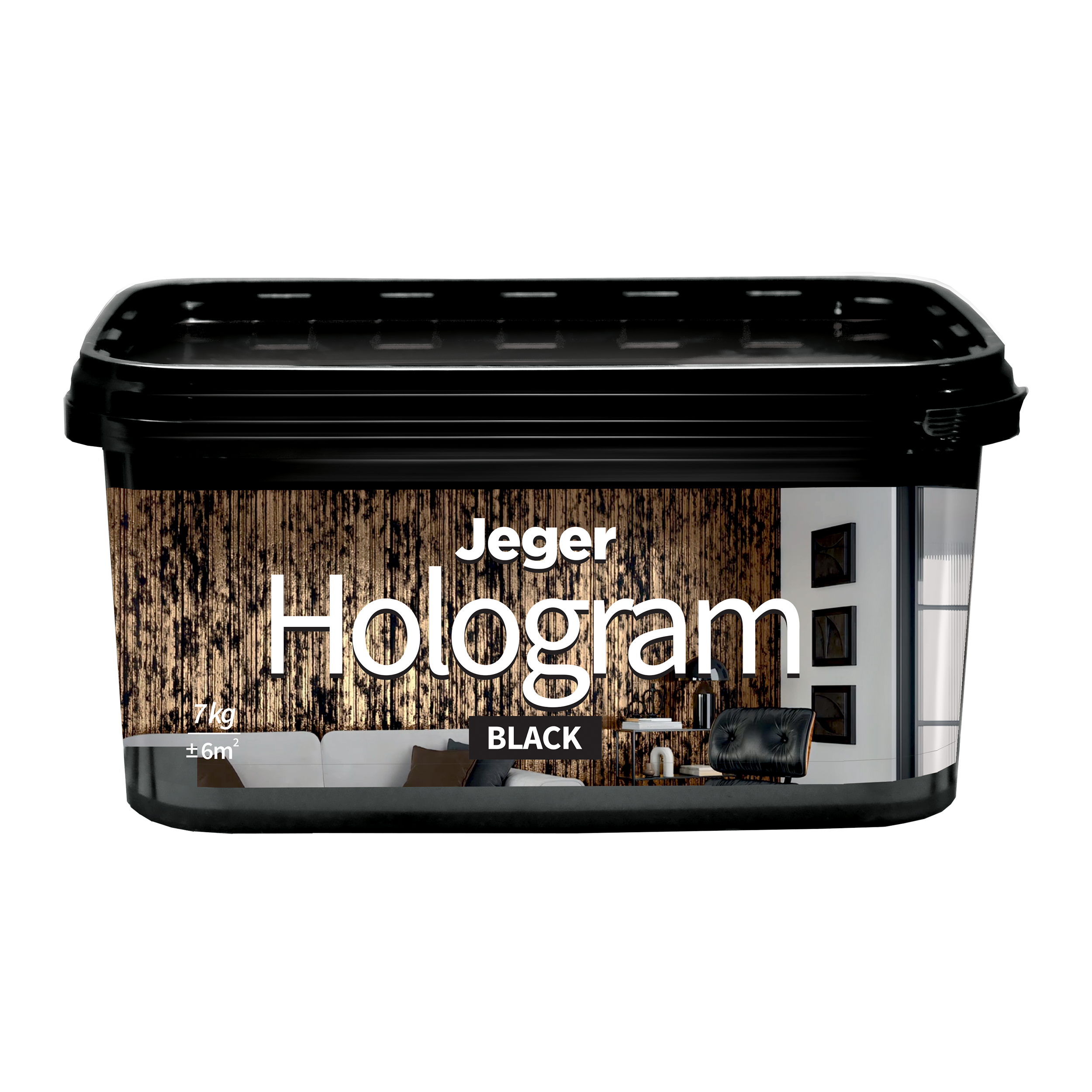 Efekt dekoracyjny Hologram Black 7 kg Jeger