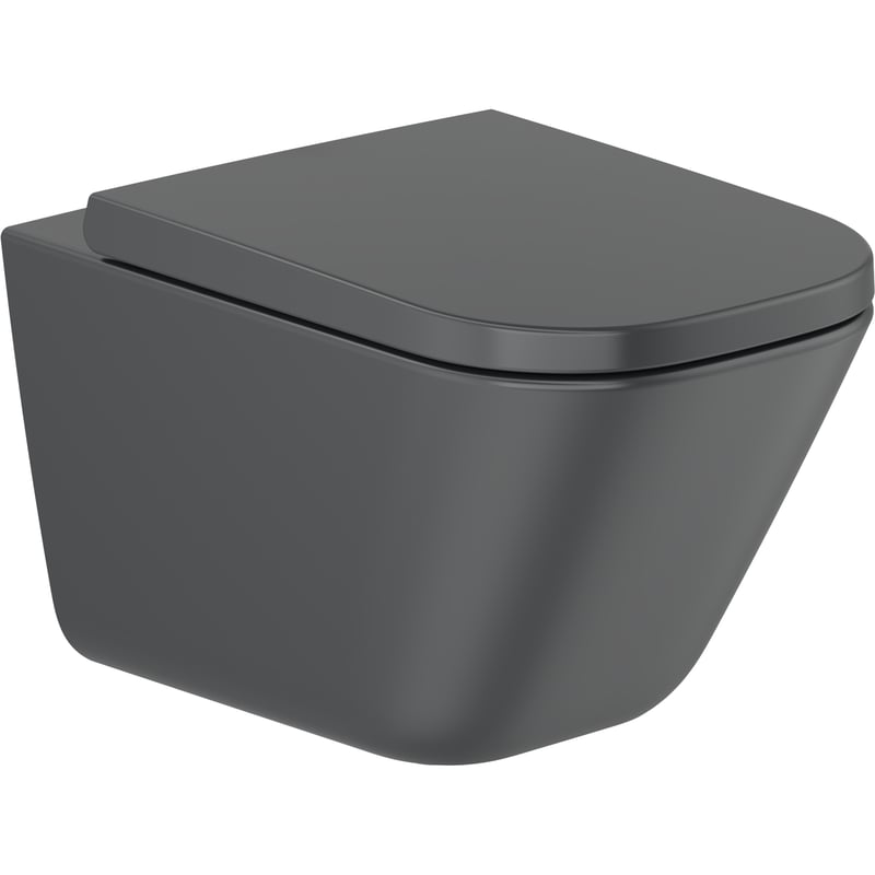 Miska WC wisząca Cassandra czarna Roca
