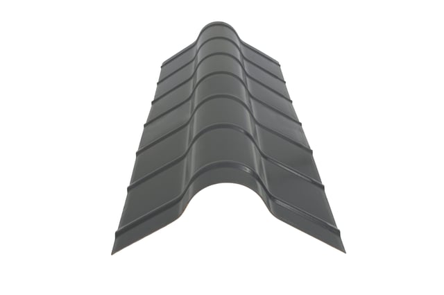 Faitière polyvalente bleu ardoise, long. 120 cm RENOLIT