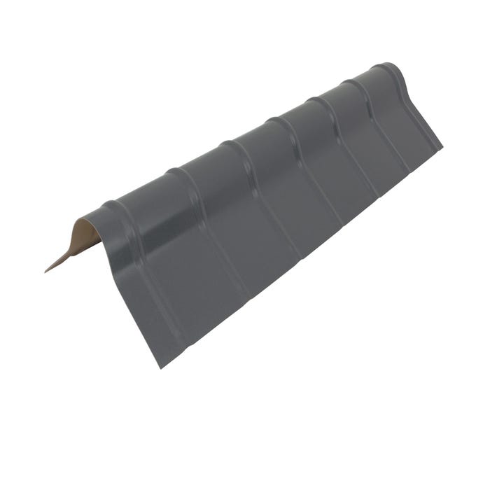 faîtage supérieur bleu ardoise