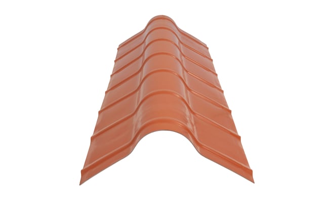 Faitière polyvalente Terracotta, long. 120 cm RENOLIT