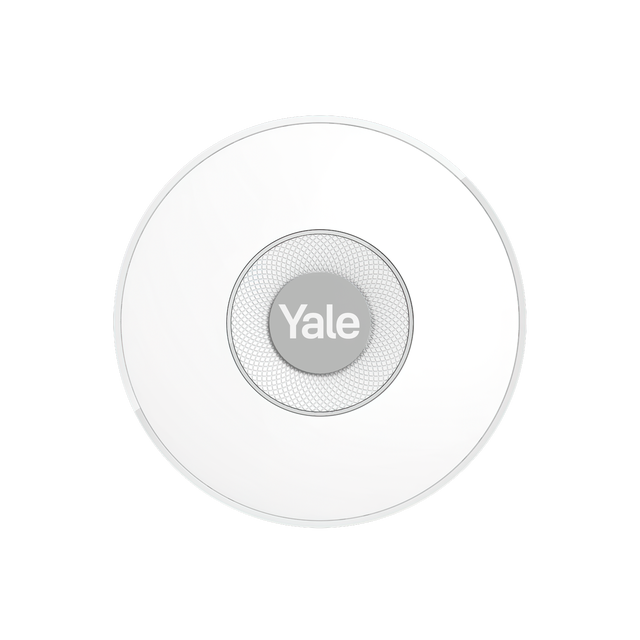 Sirena per allarme da interno senza fili smart  YALE AL-IS-1A-W 100dB, grigio