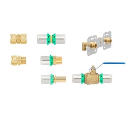 Conexão de tubo multicamadas