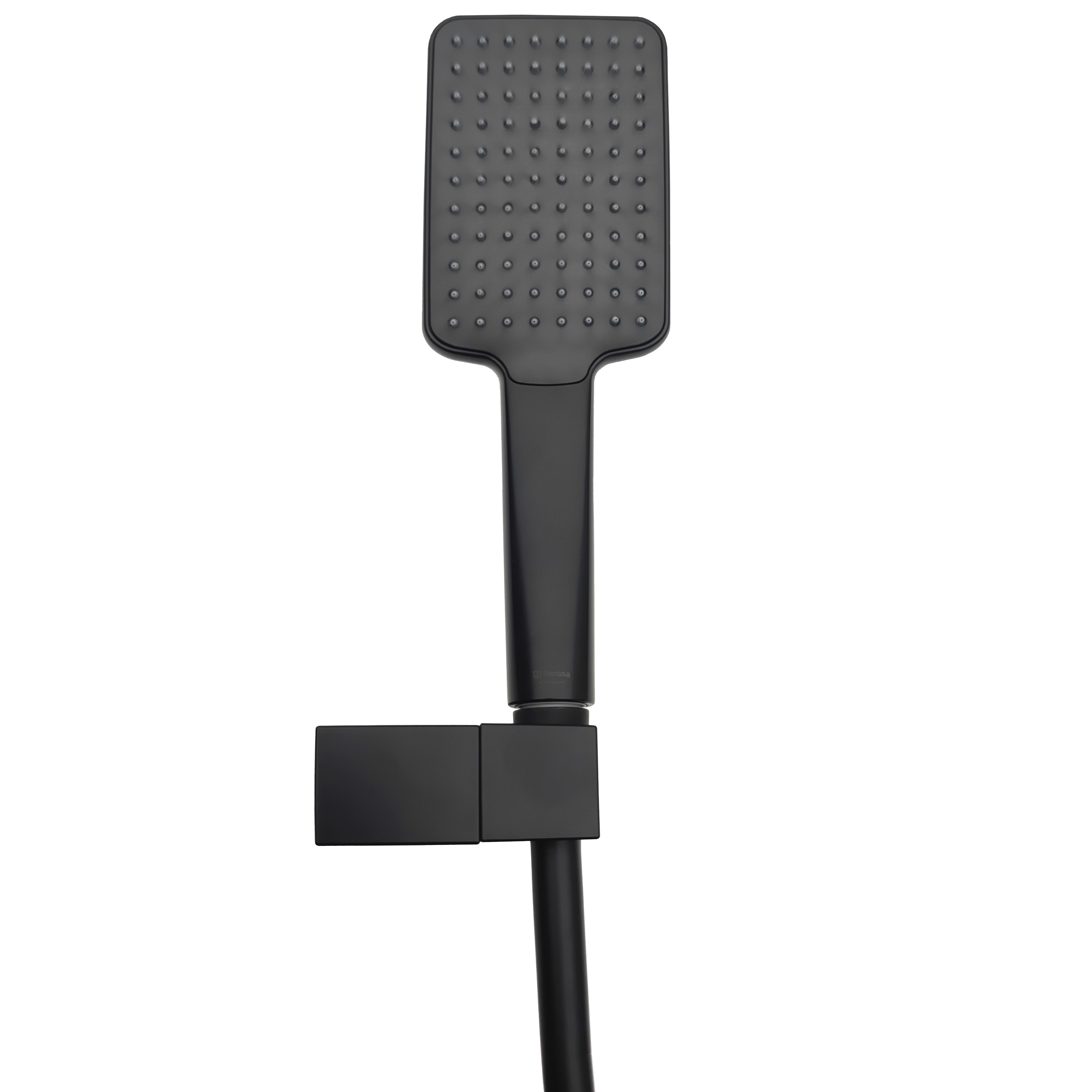 Alcachofa de ducha + flexo + soporte SENSEA  negro con 1 función - 2