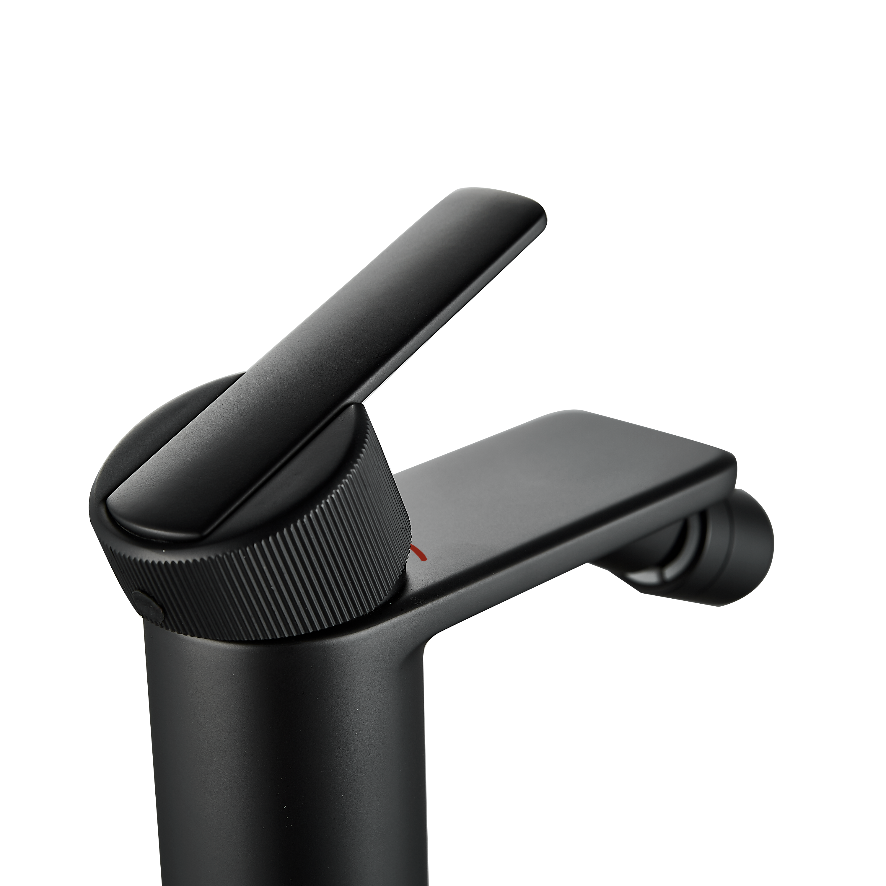 Grifo monomando de bidé SENSEA Neo negro mate. Apertura en frío. Antical. Latón - 9