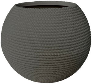 Fioriera Giardino A Recinzione Nera 70x70x70 Cm Massello Pino CFW87262 - Foto 4