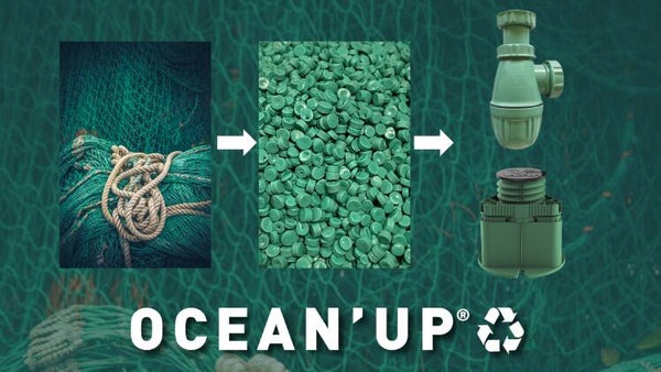 OCEAN'UP, les vidages en filet de pêche recyclé