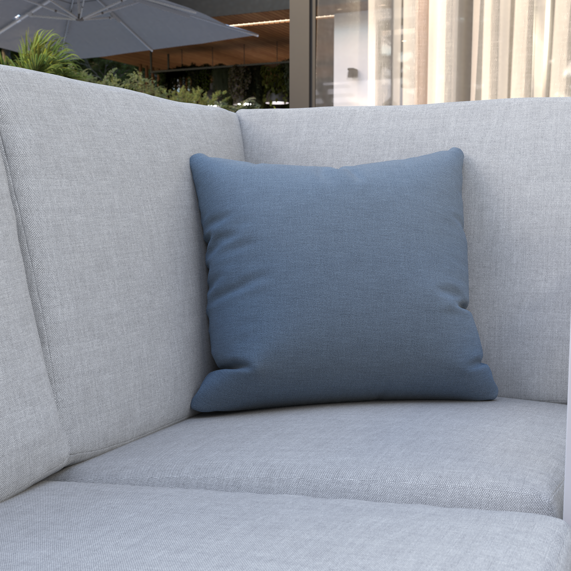 Elément d'angle en aluminium blanc Athena NATERIAL - 7