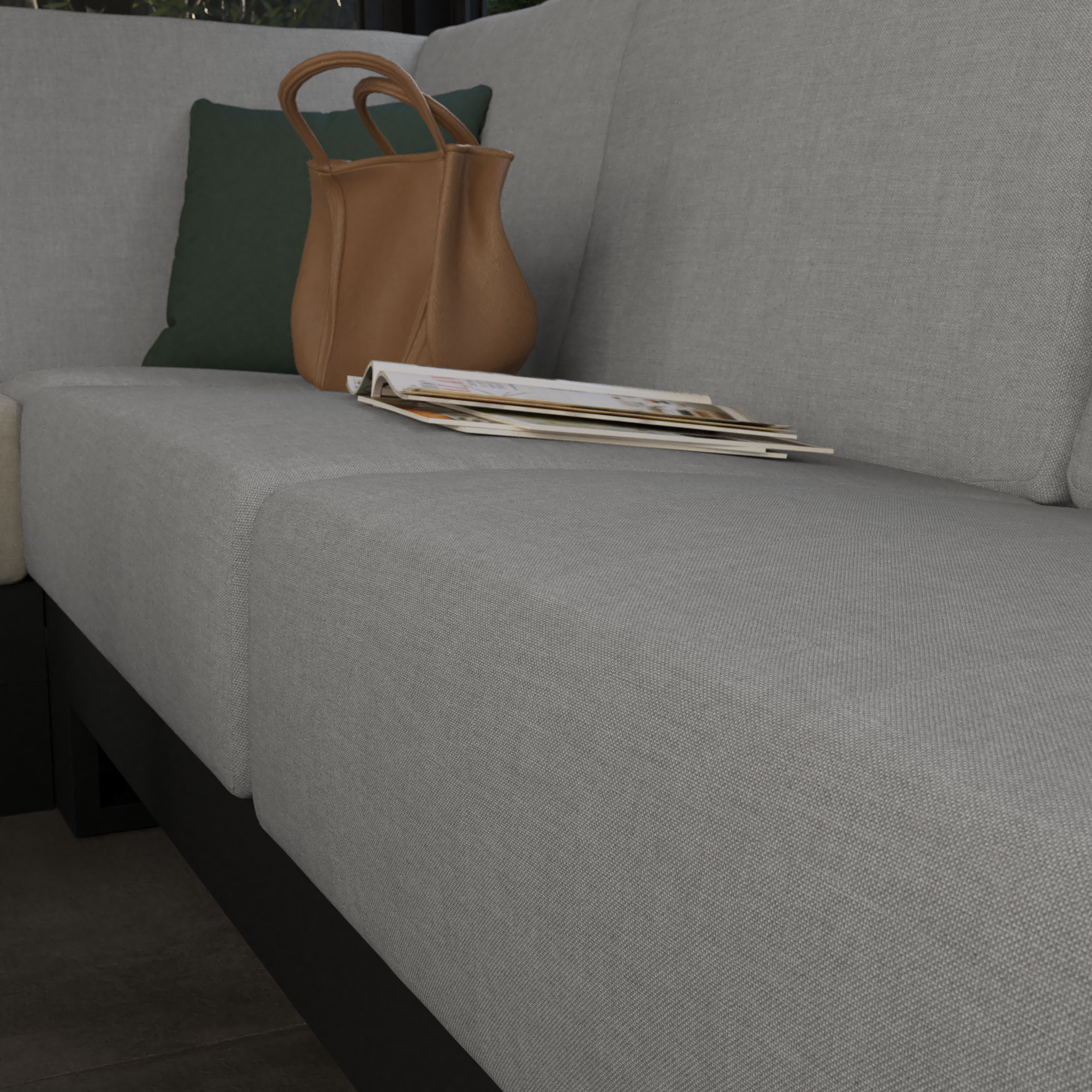 Elément milieu en aluminium du corner Athena NATERIAL - 7