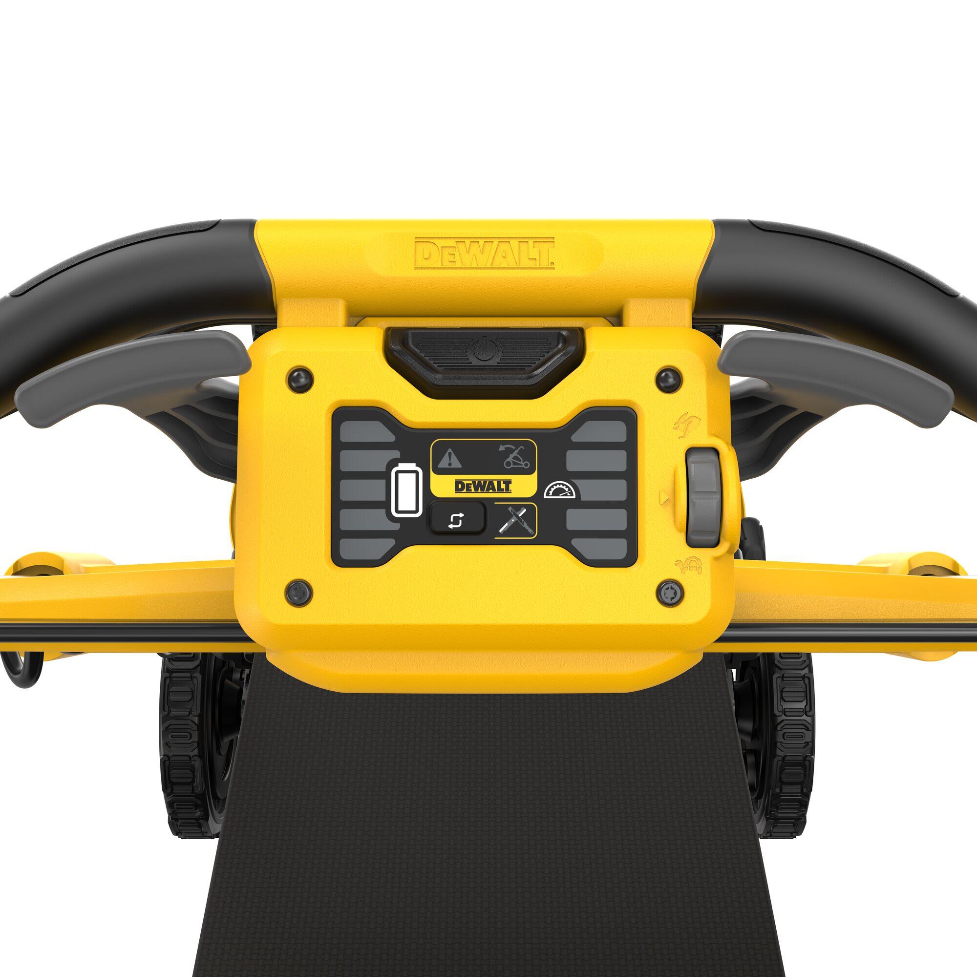 Tondeuse DEWALT XR 18V, L.53cm 2 Batteries 8Ah + Chargeur, DCMWSP156W2-QW - 5
