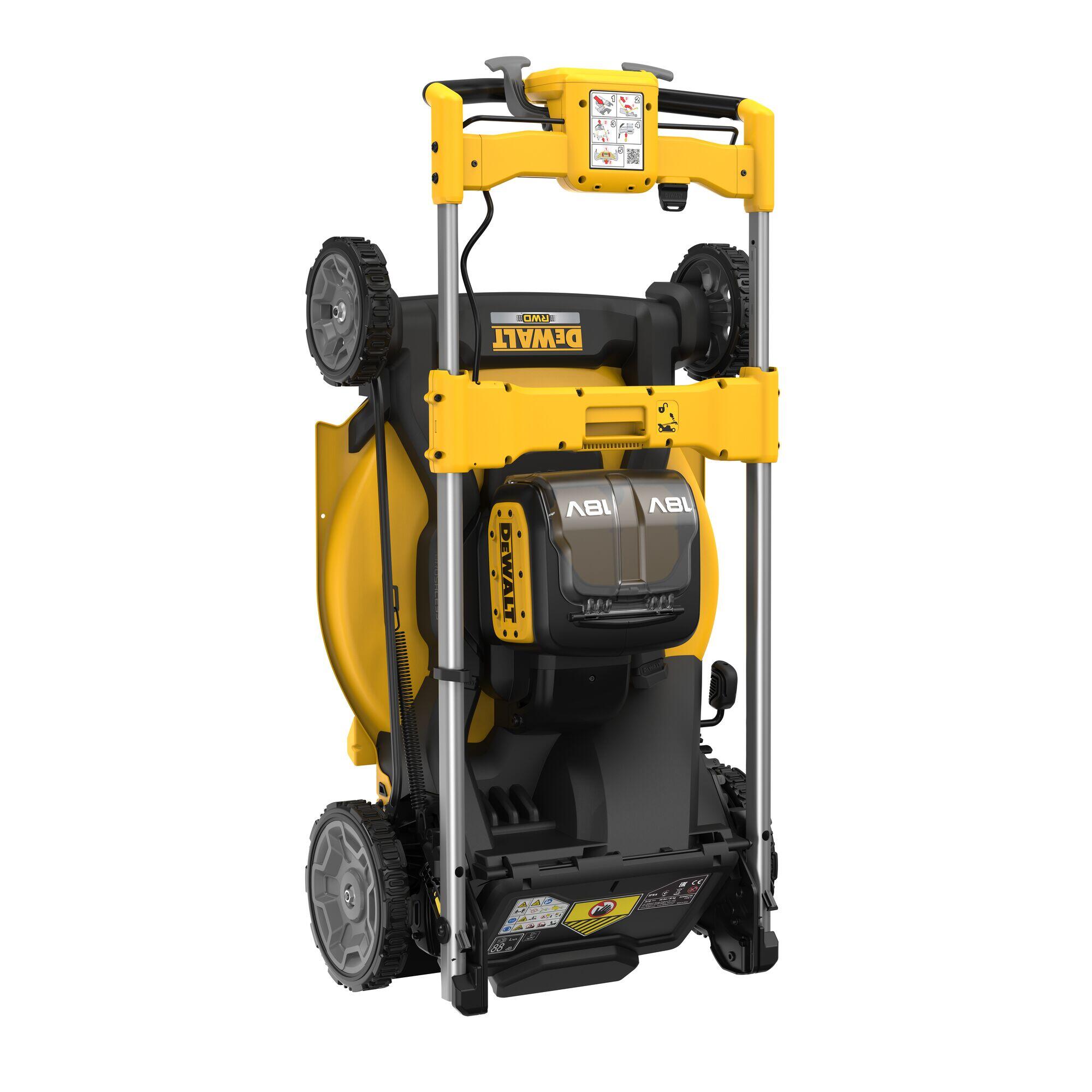 Tondeuse DEWALT XR 18V, L.53cm 2 Batteries 8Ah + Chargeur, DCMWSP156W2-QW - 3