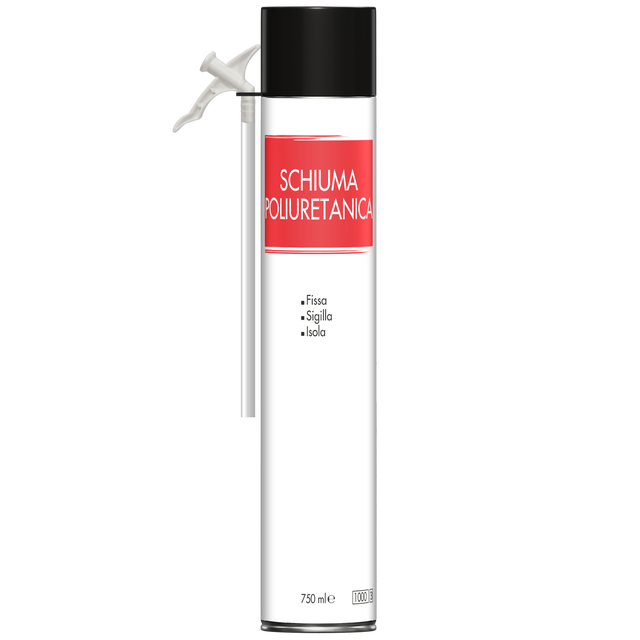 Schiuma espansa poliuretanica multiuso per isolare 750 ml