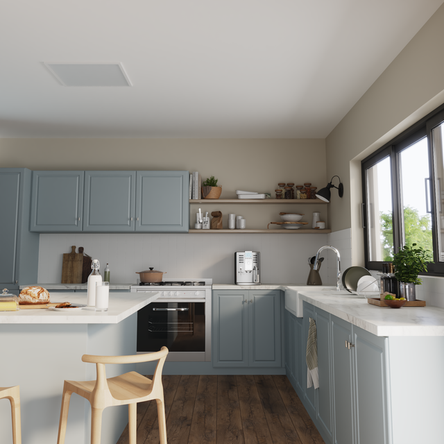 Painel LED quadrado 400lm IP20 Anvik Inspire 60x60 cm branco