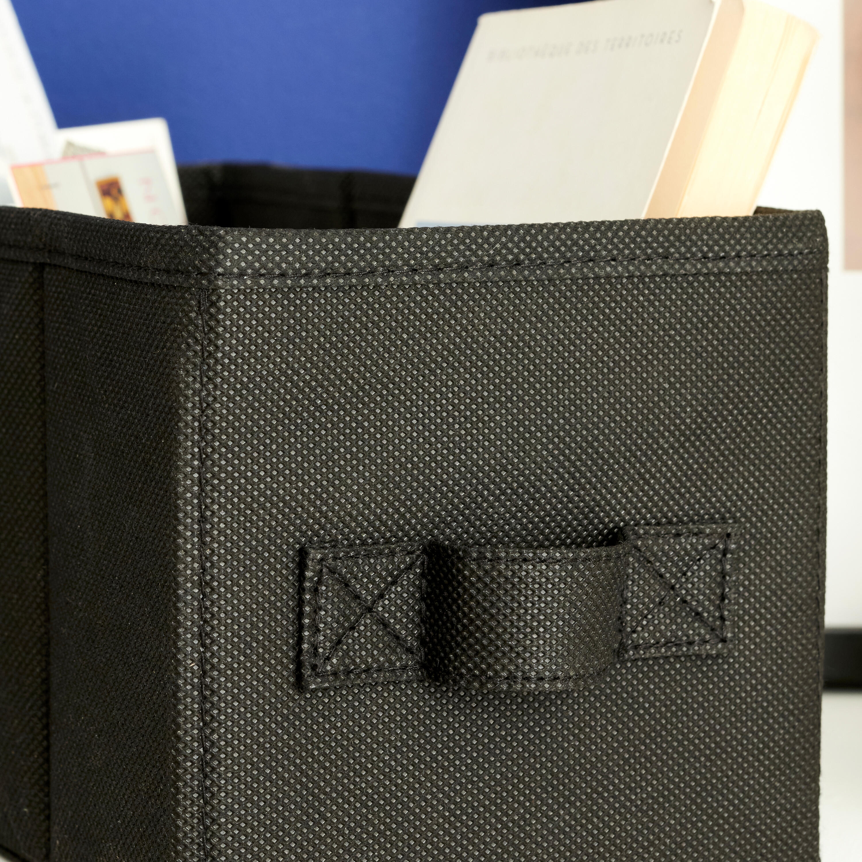 Panier SPACEO kub noir H.14 x l.14 x P.31 cm - 6