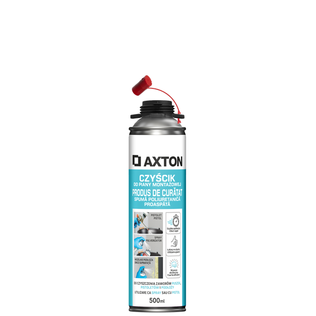 Czyścik do piany montażowej 500 ml Axton