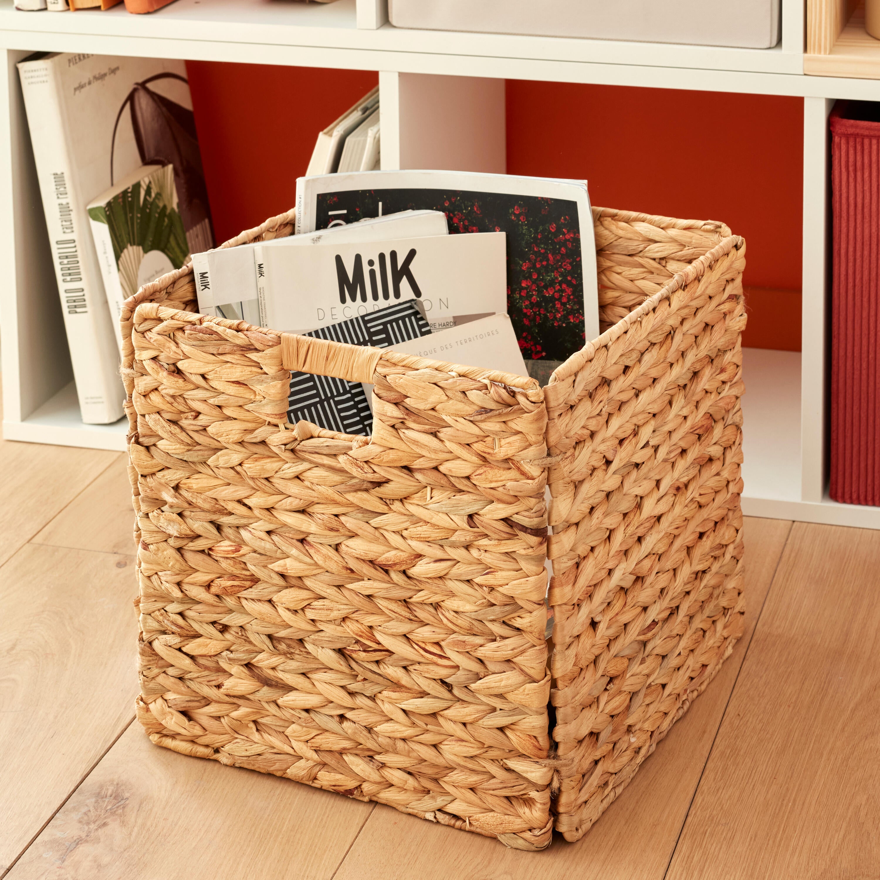 Panier SPACEO Kub Jacinthe d'eau H.31 x l.31 x P.31 cm - 2