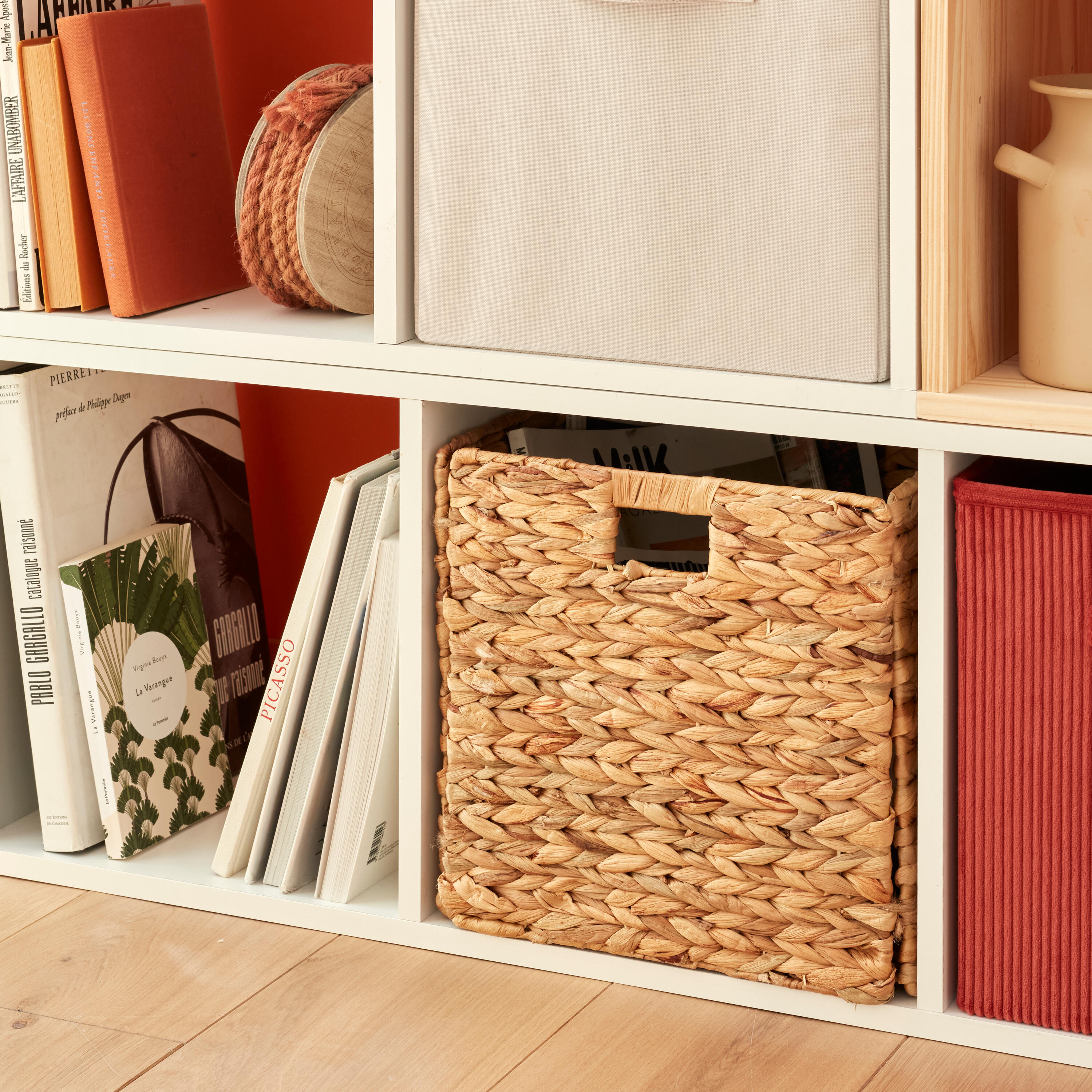 Panier SPACEO Kub Jacinthe d'eau H.31 x l.31 x P.31 cm - 4