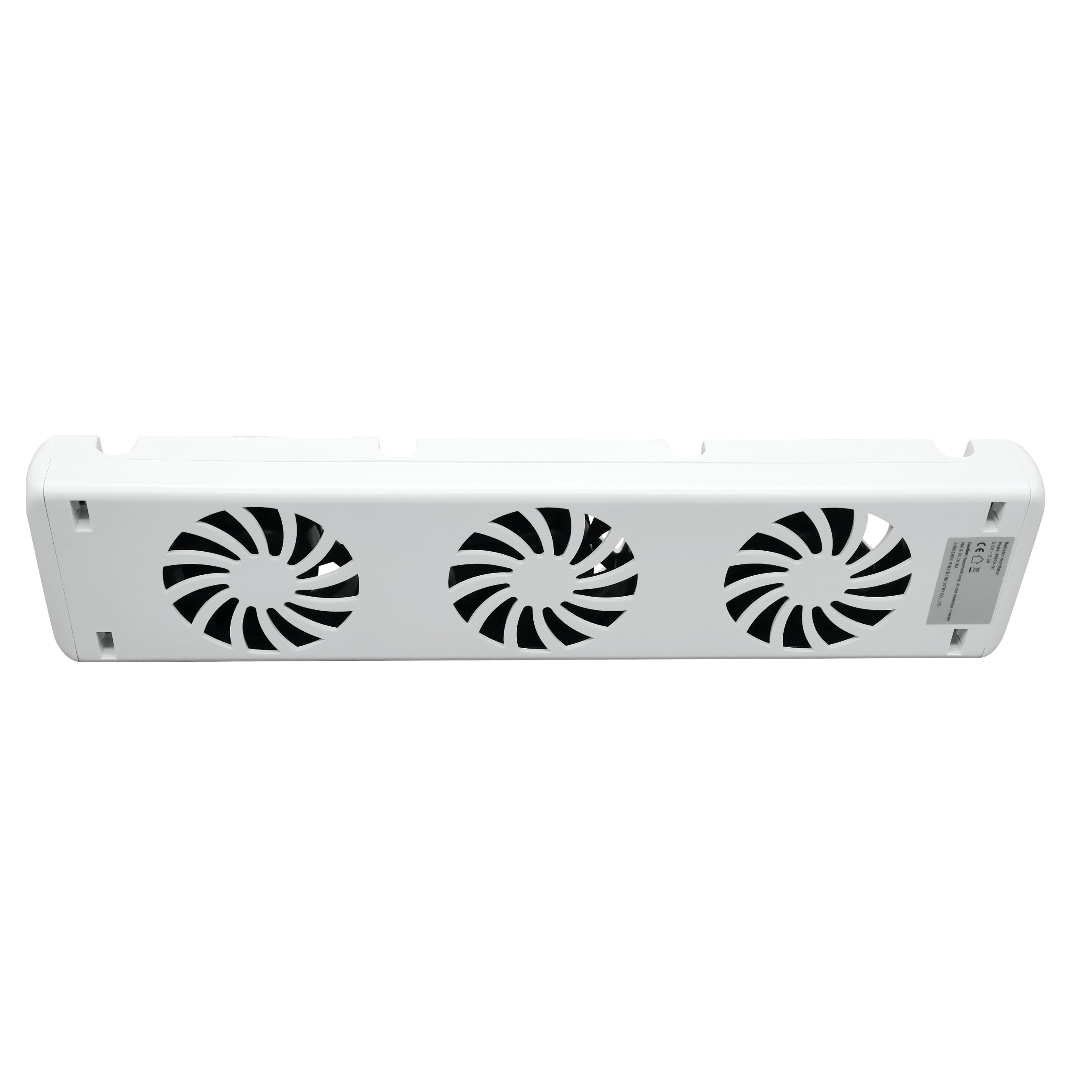 Wentylator grzejnikowy 30x6,9x3 cm biały SOLID - 6