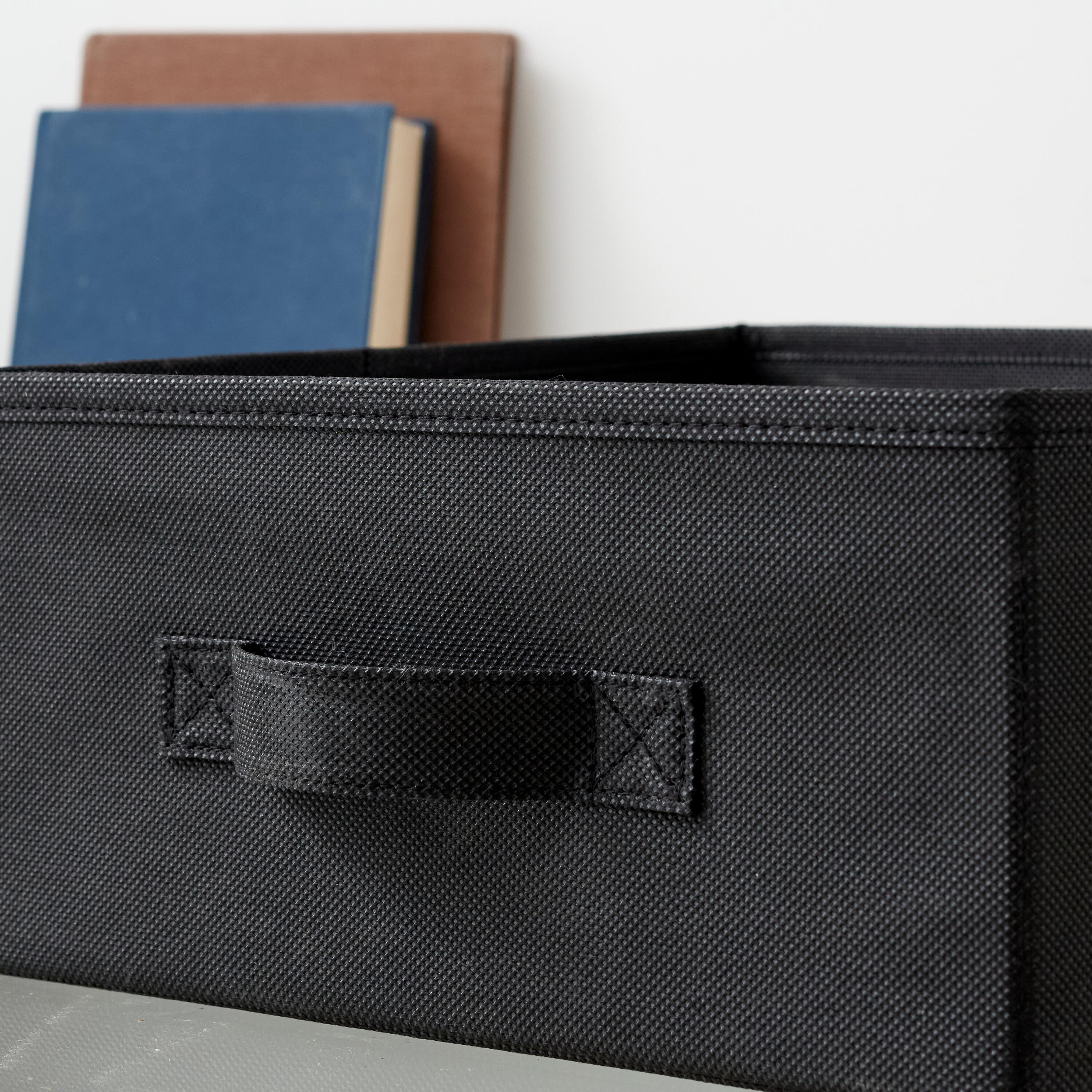 Panier SPACEO Kub noir H.14 x l.31 x P.31 cm - 6