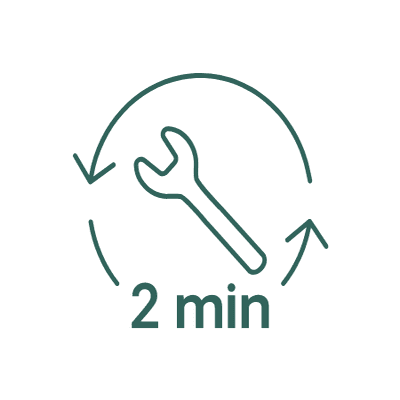 montage démontage en 2 minutes